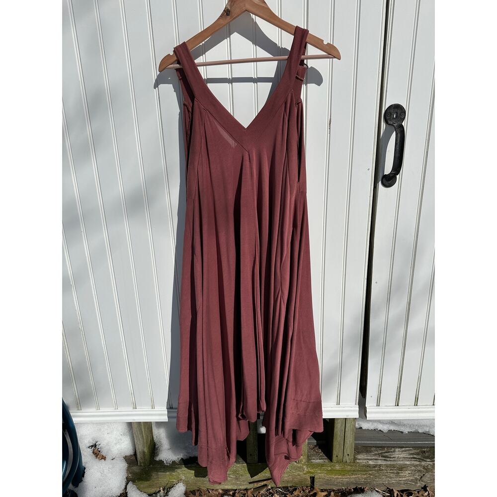 Free People FP Movement Seven Stars Jumpsuit Small Comeback Copper Onesie Romper - Picture 2 of 16